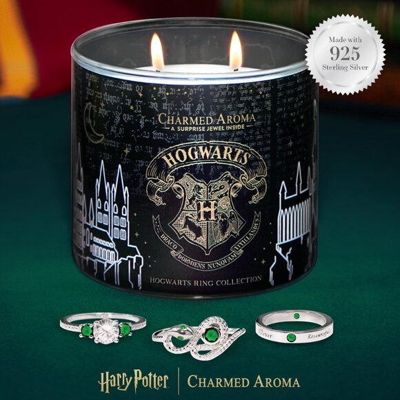 925 Sterling Mickey Mouse Candle Ring Charmed Aroma Winnie Winnie